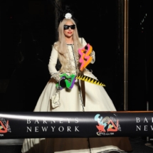 Lady-Gaga-used-oversized-pair-scissors-Barneys-New-York
